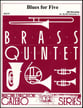 Blues for Five Brass Quintet cover